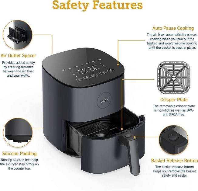 Cosori Air Fryer Dishwasher Safe