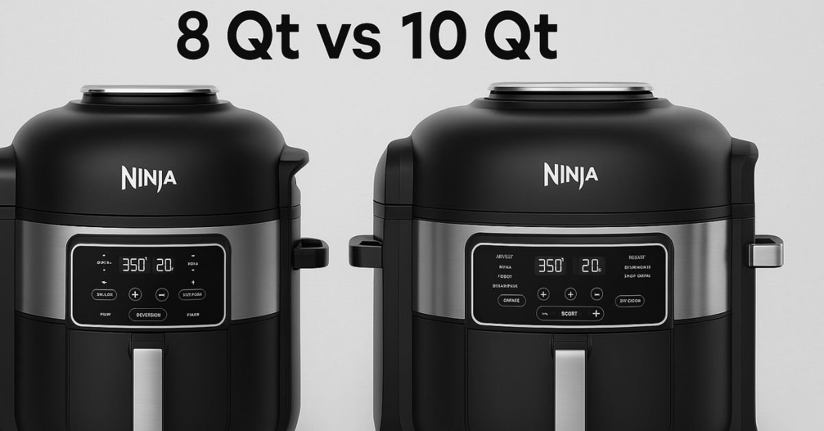 8 Qt Vs 10 Qt Ninja Foodi Air Fryer