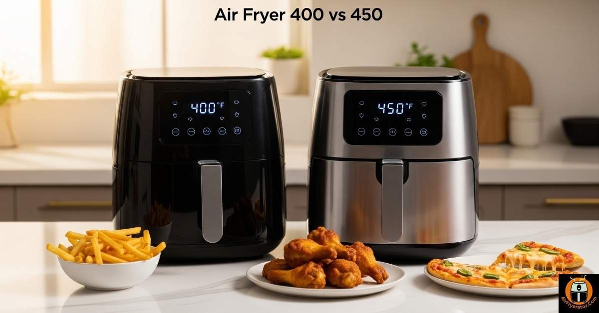 Air Fryer 400 vs 450