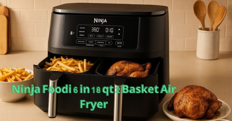 Ninja Foodi 6 in 1 8 qt 2 Basket Air Fryer
