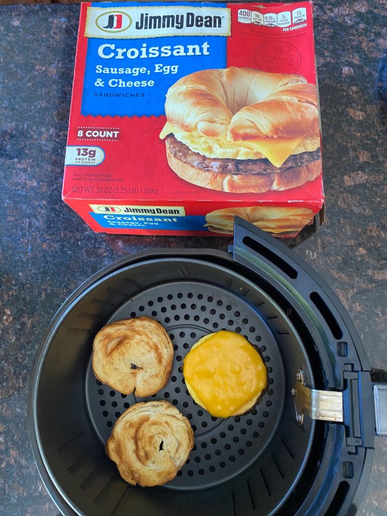 How to cook jimmy dean breakfast sandwich in air fryer