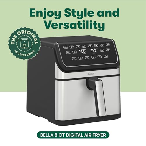 bella pro – 4.2-qt. touchscreen air fryer – stainless steel: Honest Review & Best Picks