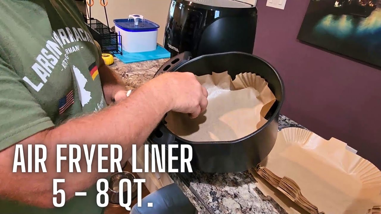 Step-by-step: How to use disposable air fryer liners