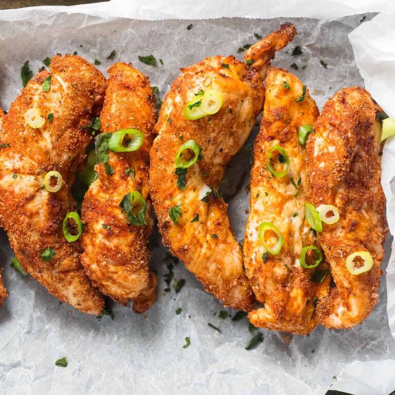 Air Fryer Frozen Chicken Tenders No Breading