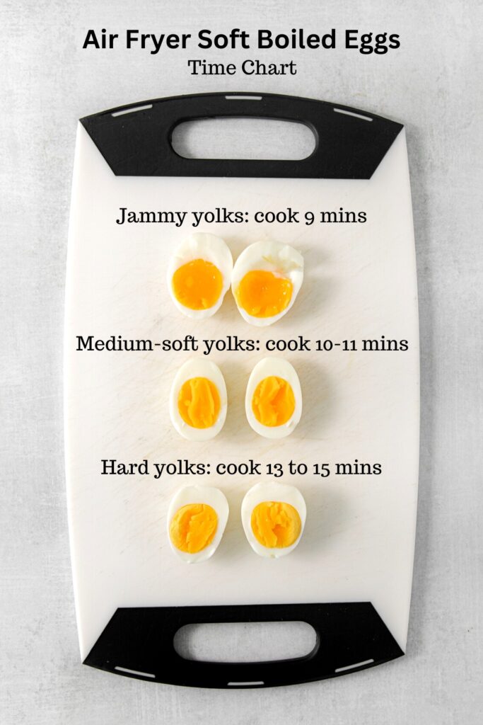Air Fryer Soft Boiled Eggs Time