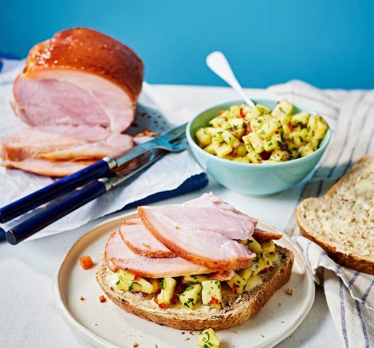 Air Fryer Christmas Ham