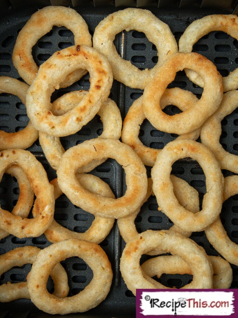 Air Fryer Frozen Onion Rings Time