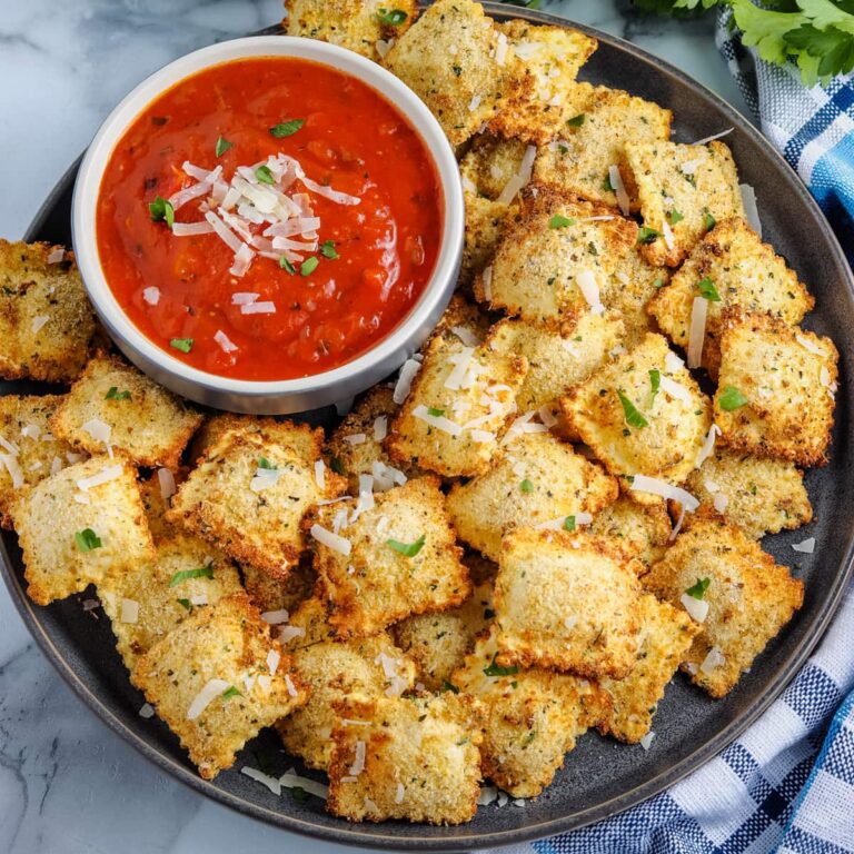Air Fryer Frozen Ravioli