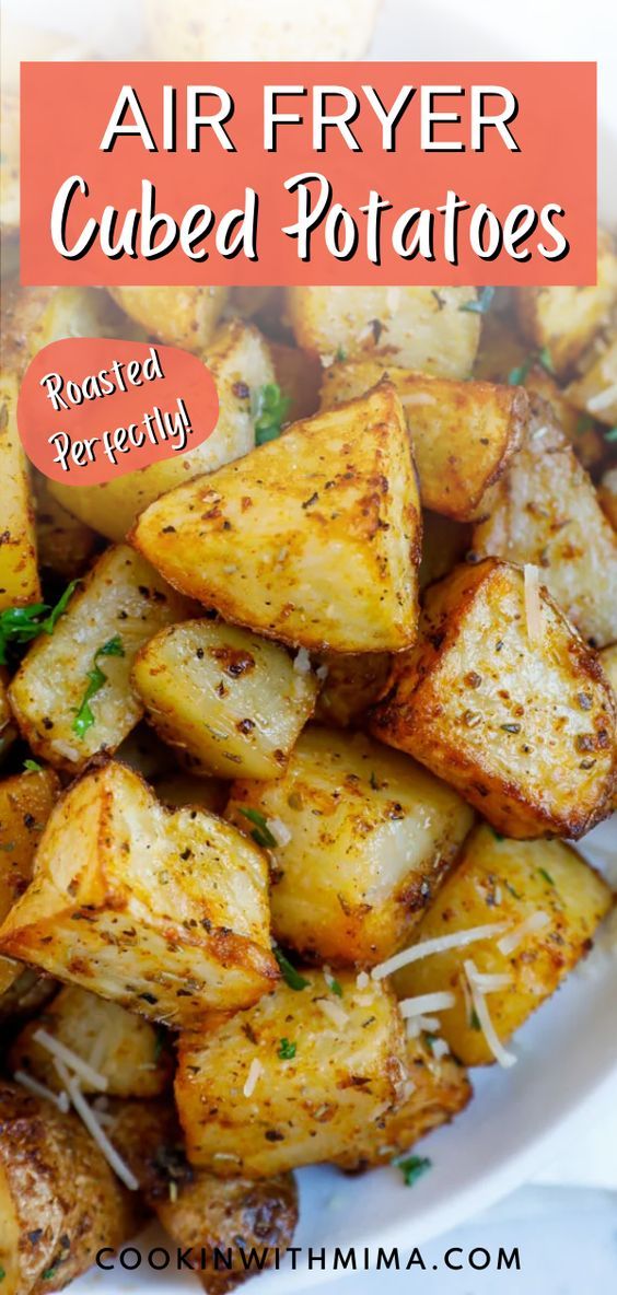 What Temp To Air Fry Cubed Potatoes