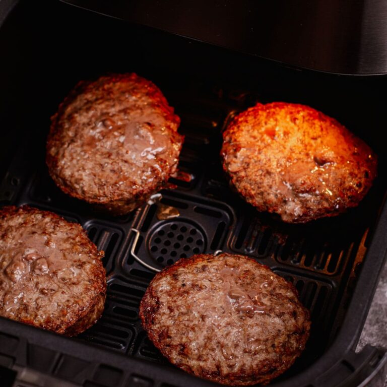 What Setting To Cook Burgers In Air Fryer